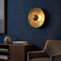 Opviq Node - 16150 - D Lámpara de Pared de Metal Color Antigüedad
